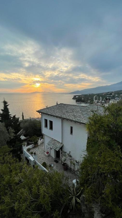 Iris Sea View Villa Áfissos Exterior foto