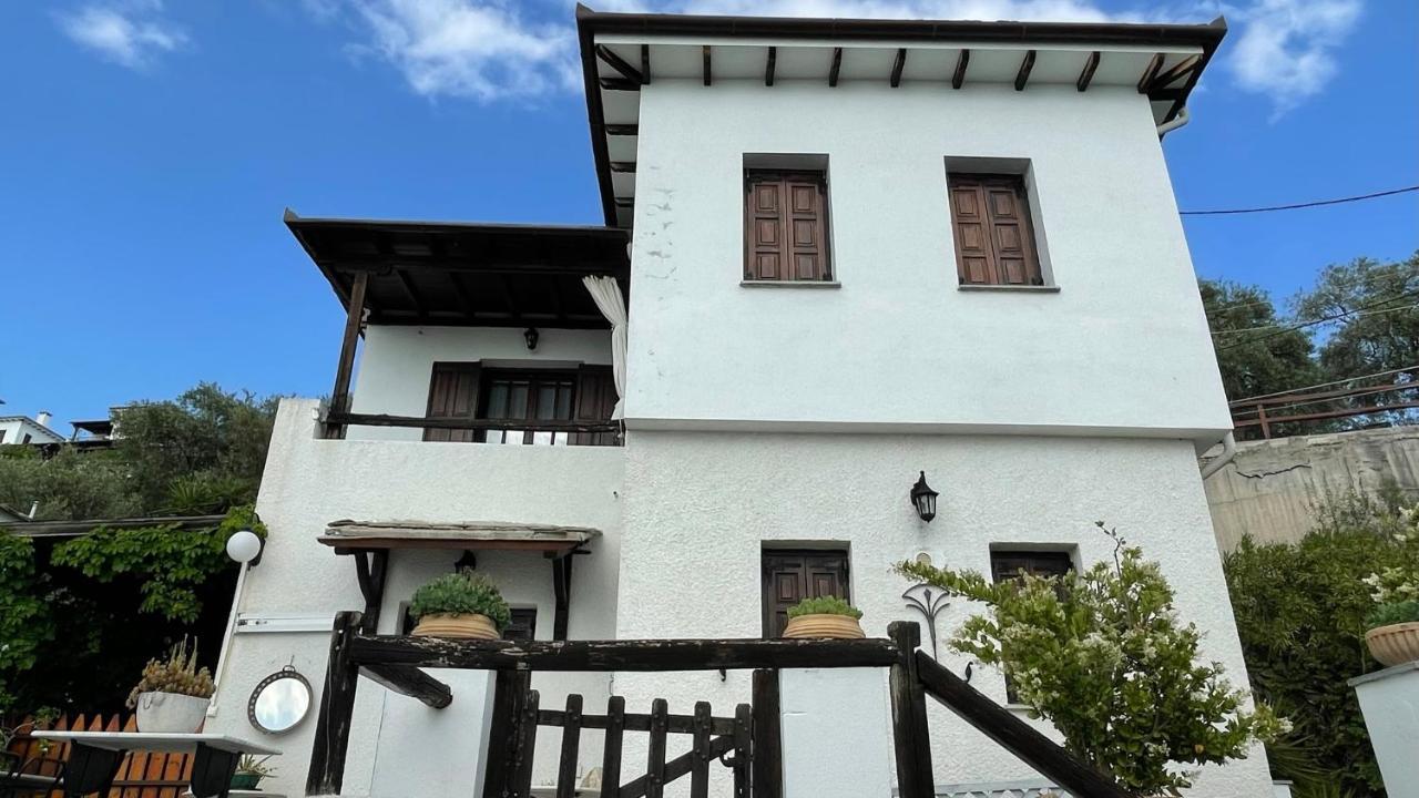 Iris Sea View Villa Áfissos Exterior foto
